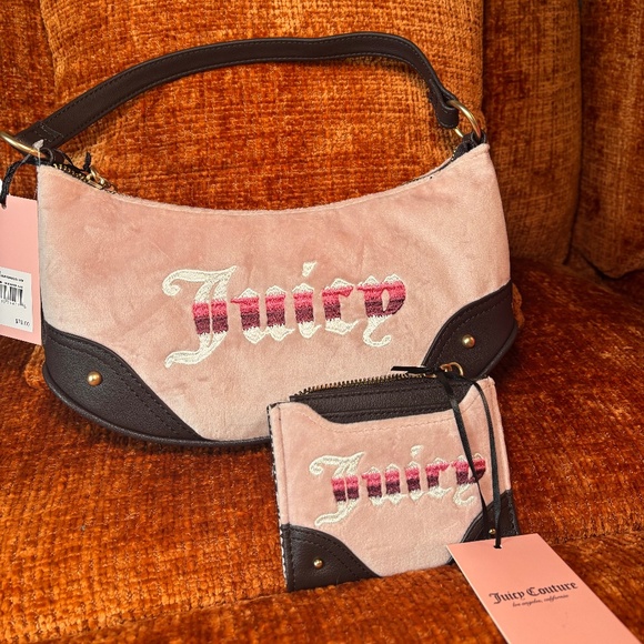 Juicy Couture Handbags - Juicy Couture Retro Vibe Bag + Wallet Bundle